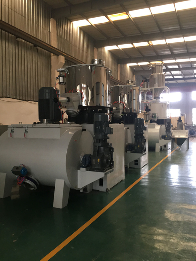 粉体改性高速冷却混合机组